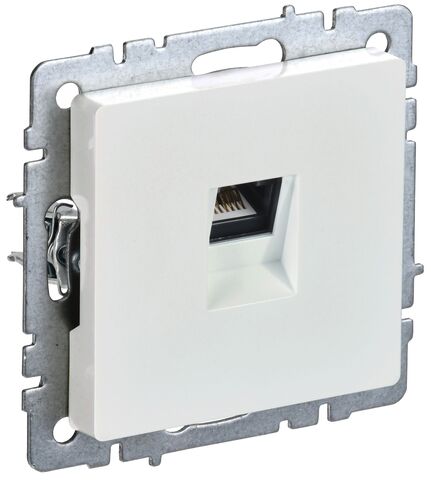 BRITE Роз. комп. RJ45 кат.6 РК11-БрЖ жемч. IEK