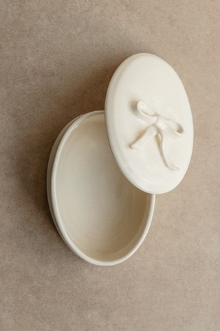 Шкатулка с бантом