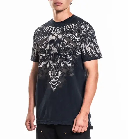 Affliction | Футболка мужская Immortal Scream Tee A28667 слева