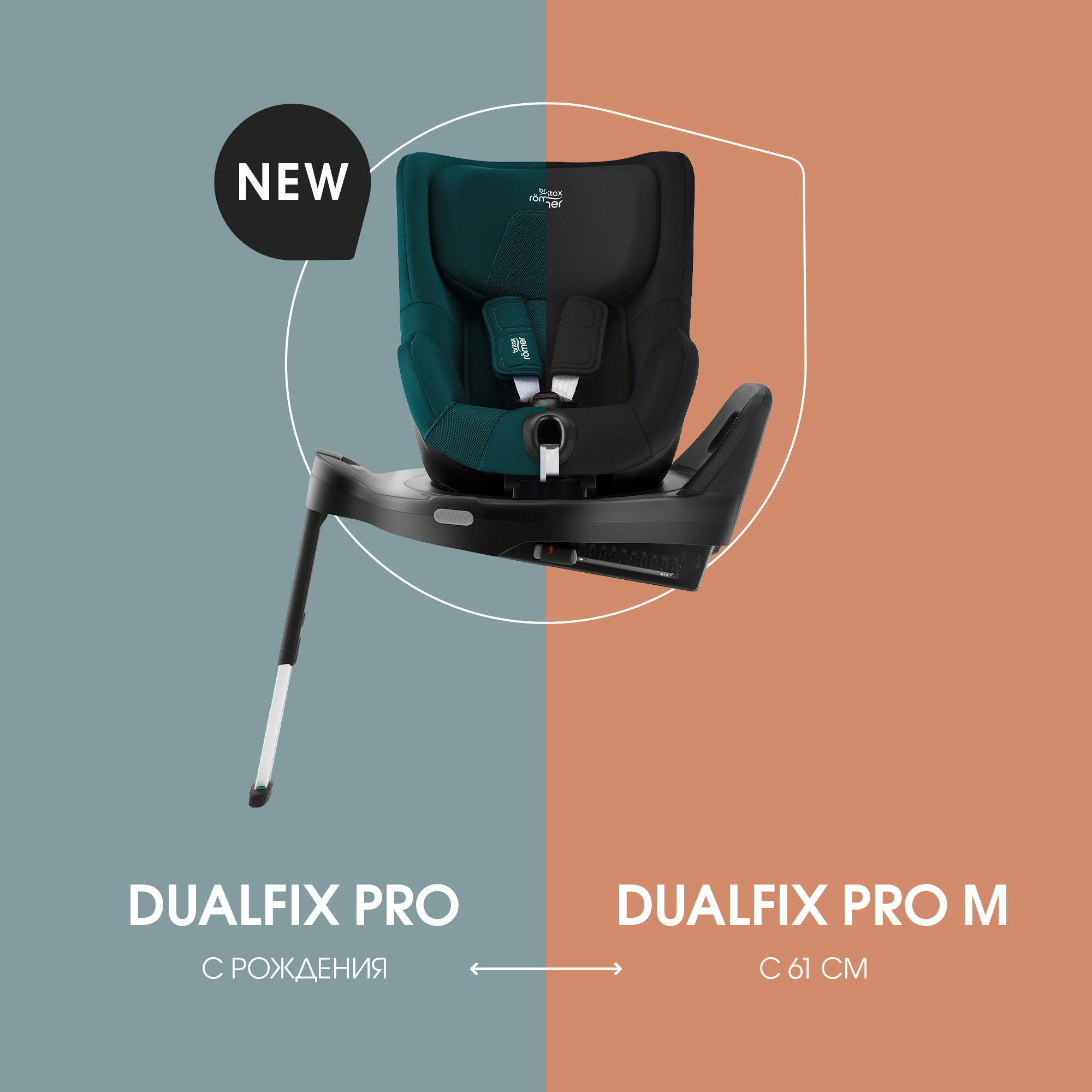Britax Roemer DUALFIX PRO M Style | Mineral Grey