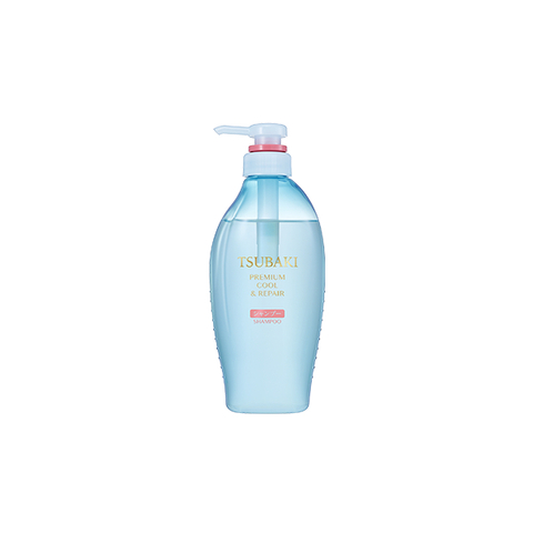 Tsubaki Premium Cool Shampoo Премиальный охлаждающий шампунь 450 мл