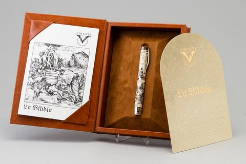 Перьевая ручка Visconti LE The Jewish Bible, Ivory ST, F (Vs-158-52F)