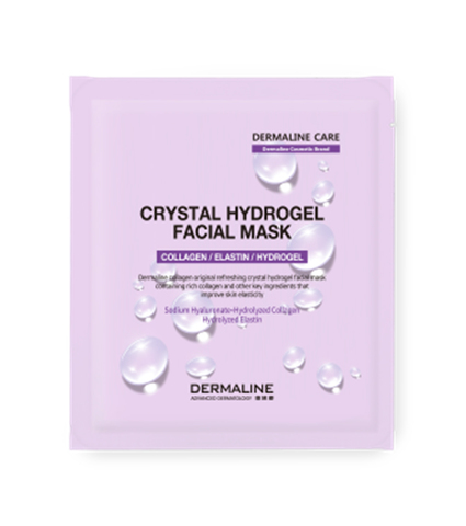 Кристаллическая гидрогелевая маска для лица Dermaline CRYSTAL HYDROGEL FACIAL MASK