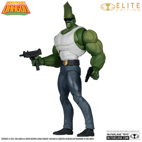 Фигурка Дракон из комикса Savage Dragon McFarlane Elite Edition