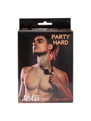 Черный кляп Love Addict на замочке - 