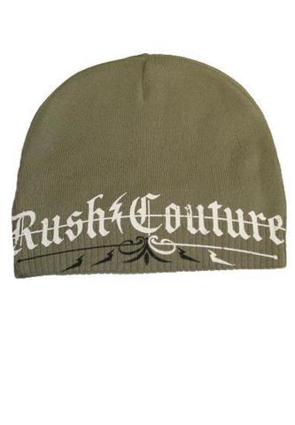 Rush Couture | Шапка NATIVE PRIDE BEANIE Green сзади