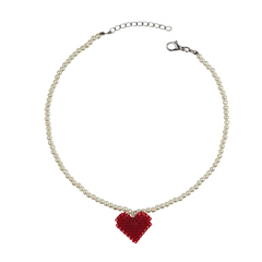 LOVERS ONLY necklace RED