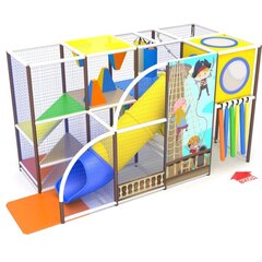 Детский игровой лабиринт «Бухта радости» 14,4 м² (5,6*2,5*2.9м)