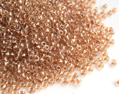 RR-0234 Sparkle Metallic Gold Lined Crystal