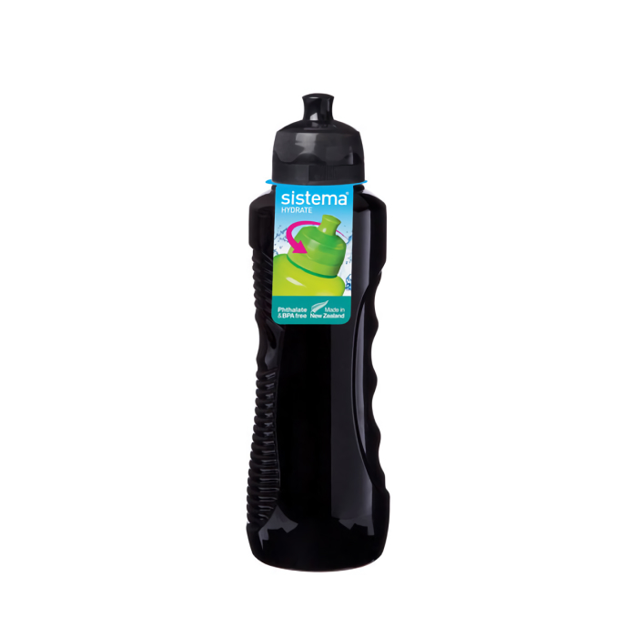 Бутылка для воды Sistema "Hydrate" 800  мл, цвет Черный