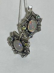 Альтаир (серьги из серебра)