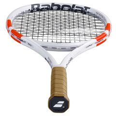 Теннисная ракетка Babolat Pure Strike 97 - white/red/black + струны + натяжка в подарок