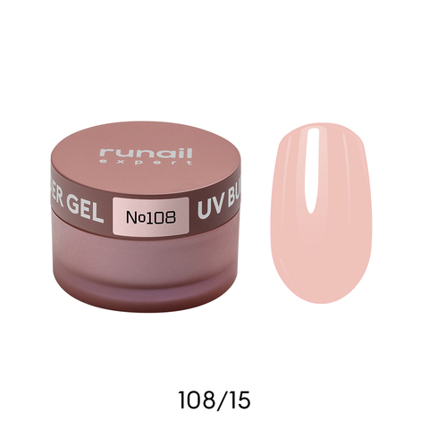 Гель моделирующий UV BUILDER GEL Runail Expert №108, 15г банка