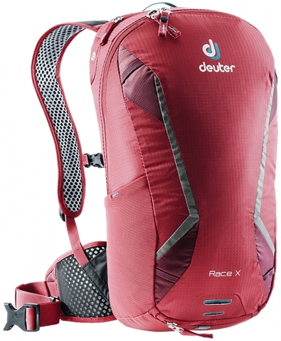 Картинка рюкзак велосипедный Deuter Race X 12 Cranberry-Maron - 1