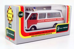 RAF-22031 (2203) Latvia Ambulance 1:43 Agat Mossar Tantal