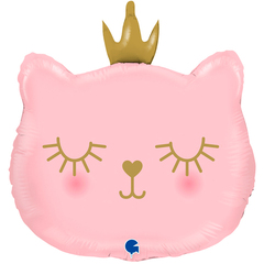 Г Фигура, Голова кошки розовая в короне, 26