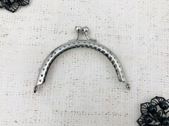 Застежка-фермуар пришивная, р. 9х4,5 см, никель