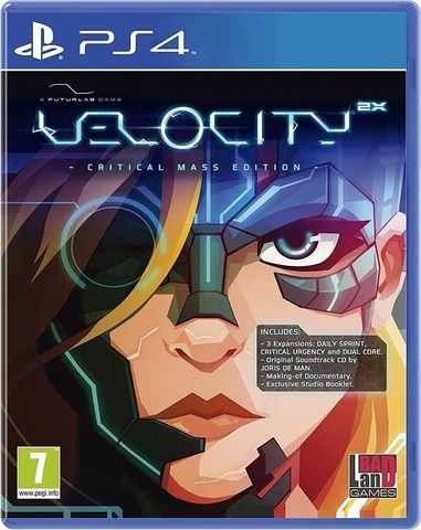 Velocity 2X - Critical Mass Edition (диск для PS4, полностью на английском языке)