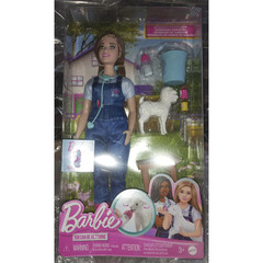 Барби Профессии Ветеринар на Ферме Юбилей 65 Лет - !ПОВРЕЖДЕНИЕ УПАКОВКИ!