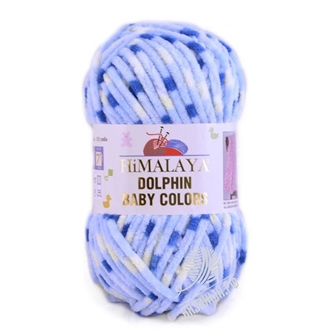 Dolphin BABY Colors HIMALAYA (100% полиэстер, 100гр/120м)