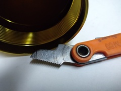 Внешний стакан пера вилки для Honda CBR 1000 RR 2013-2019 г.в. золотой