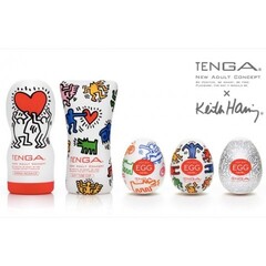 Мастурбатор SOFT CASE CUP TENGA & Keith Haring