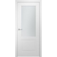 Купить Межкомнатная дверь эмаль Luxor L-2.2 белая остеклённая