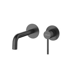 Cezares RELAX-BLI2-1-NOP-W0 RELAX-BLI2-1-NOP-W0 Смеситель для раковины встраиваемый с внутренней частью, без донного клапана, черный матовый фото