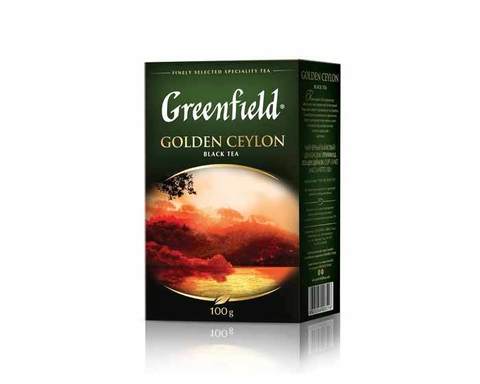 Чай черный листовой Greenfield Golden Ceylon, 100 г