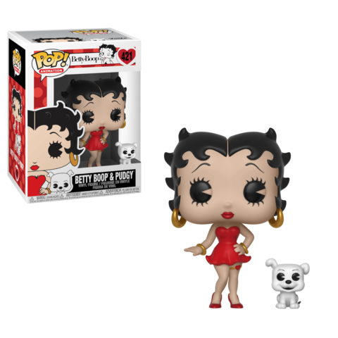 Betty Boop and Pudgy Funko Pop! Vinyl Figure || Бетти Буп