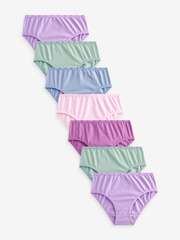 Трусы для девочки Next 340-664, 7 шт., Розовый, Сиреневый, Салатовый