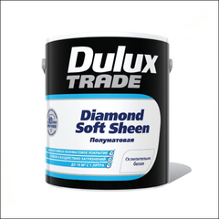 Краска для стен и потолка Dulux Trade Diamond Soft Sheen BW (Белый)