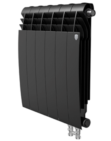 Радиатор Royal Thermo BiLiner 500 V Noir Sable - 6 секций