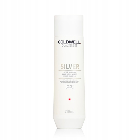 Шампунь корректирующий для седых и светлых волос Goldwell Dualsenses Silver, 250 мл