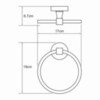 WasserKRAFT Isen K-4060 Держатель полотенец