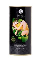 Интимное оральное масло Shunga с ароматом зелёного чая - 100 мл.