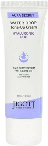 Jigott Aura Secret Hyaluronic Acid Water Drop Tone Up Cream Крем для лица увлажняющий с гиалуроновой кислотой