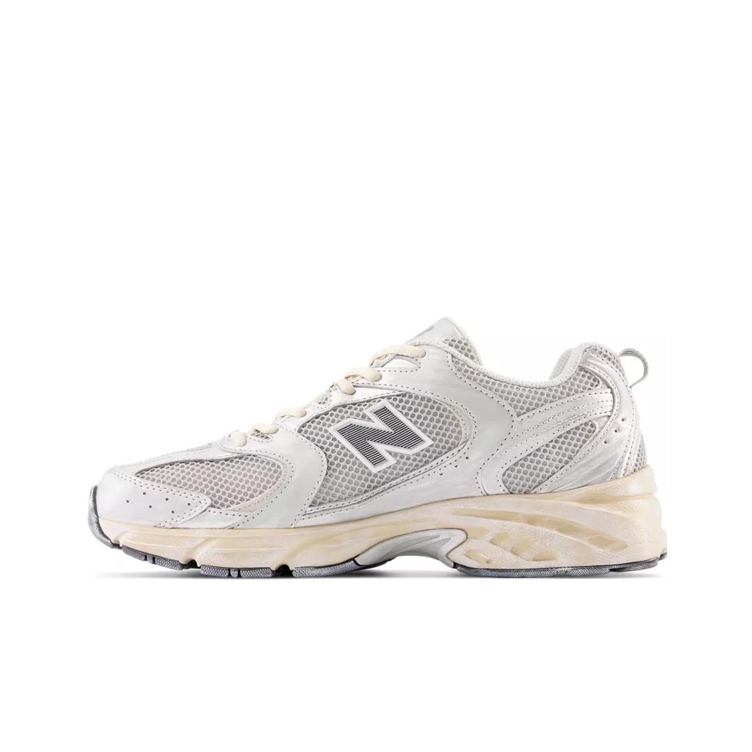 New balance 530 white silver. New Balance 530 Vintage Grey matter. 530 Cream.