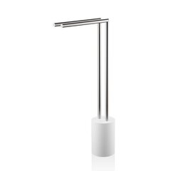 Decor Walther 0971755 Decor Walther Stone HT2 Полотенцедержатель 41xh81см, цвет: белый / матовая сталь фото