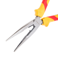 34-5-320 Тонкогубцы FINE, 200 мм, HCS, двухкомпонентные рукоятки (РемоКолор)