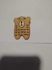 броши ежик и медведь