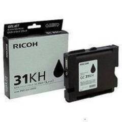 LE Картридж Ricoh тип GC31K черный для Aficio GXe2600/3300N/3350N/5550N/7700N. Ресурс 1920 стр. (405688)