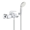 Смеситель для ванны с душевым набором Grohe Eurostyle 2372930A