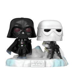 Фигурка Funko POP! Deluxe: Star Wars: Darth Vader & Snowtrooper (Exc)