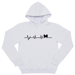 Толстовка "Пекинес - сердечный ритм"