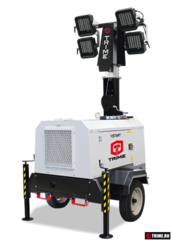 Осветительная мачта TRIME X-Start 4x160W LED дизельная - [8.5 м / Kubota]