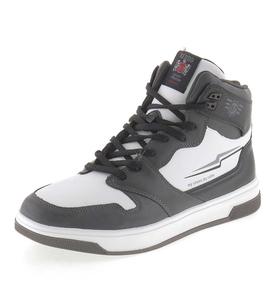 Кроссовки мужские KEDDO 838150/09-02 серые