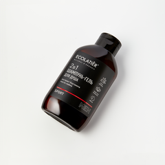Ecolatier MAN Шампунь и гель для душа 2 в 1 Sport мужской, 400мл