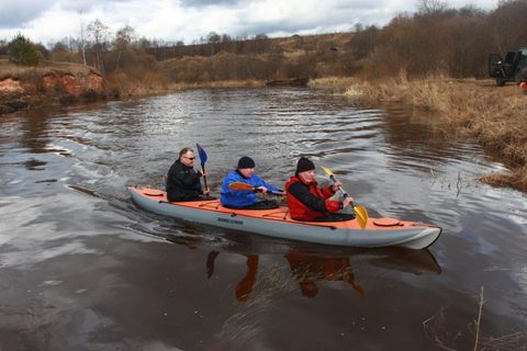 Каркасно-надувная байдарка Stream Хатанга - 3 Travel