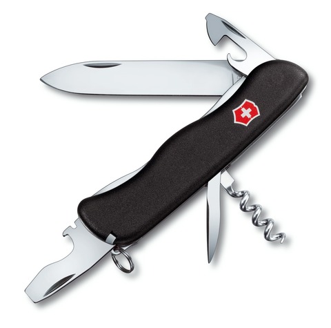 Складной нож Victorinox Picknicker (Nomad) Black, 111 мм., 11 функций, чёрный (0.8353.3) - Wenger-Victorinox.Ru